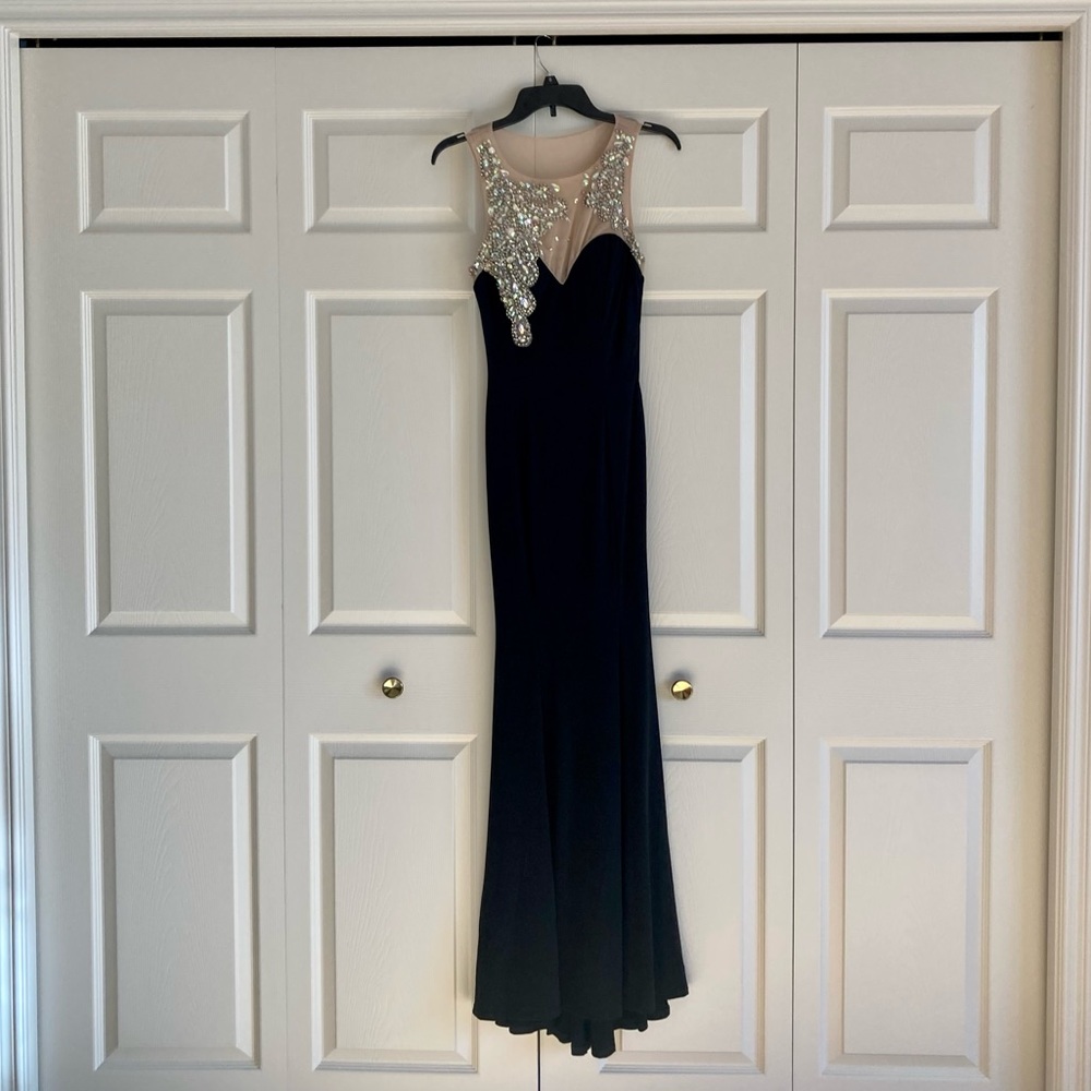 City Triangles Floor-Length Gown